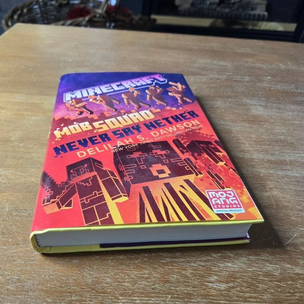 Minecraft Mob Squad Never Say Nether First Edition 2022 Hardcover Book